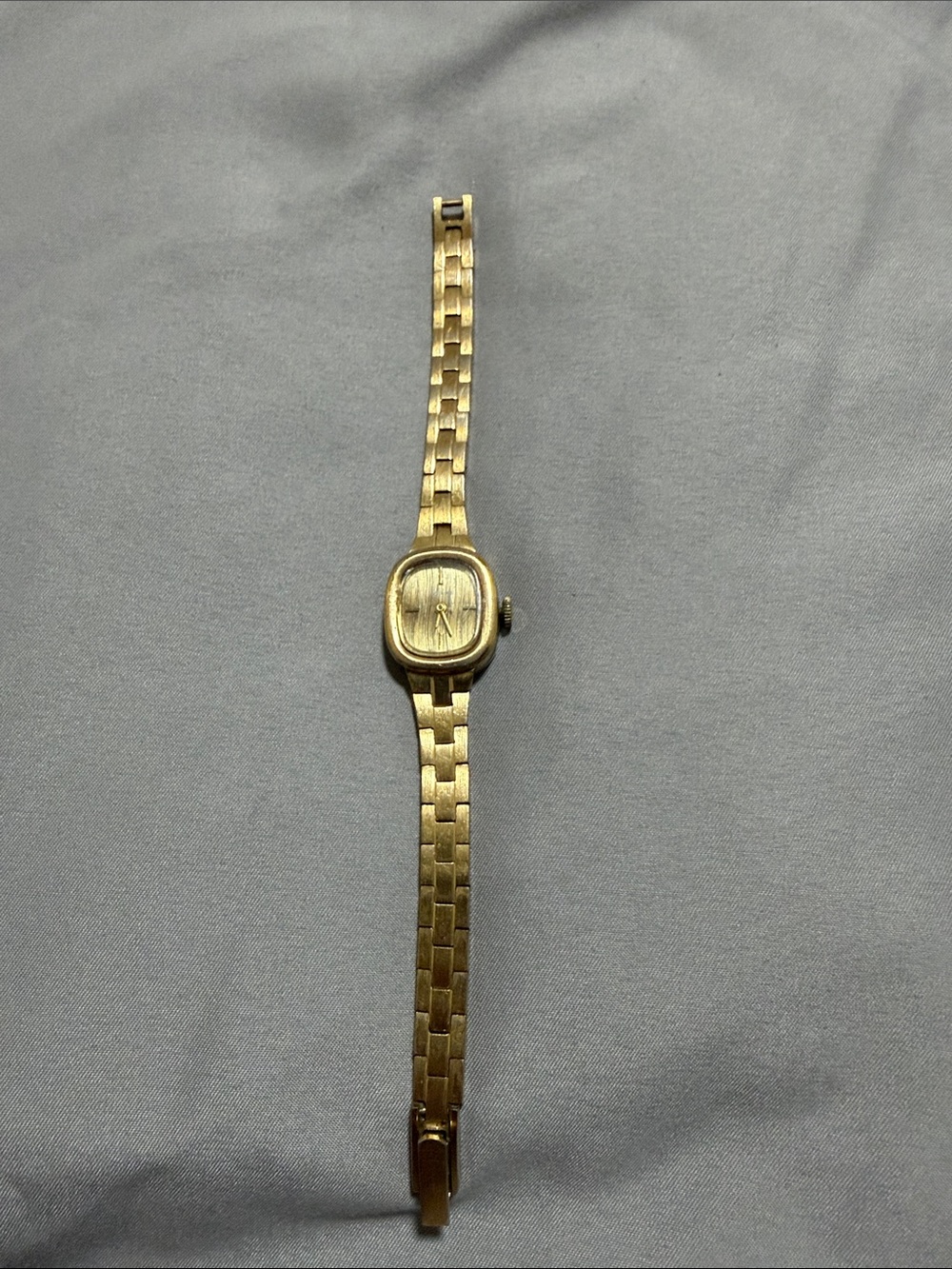 Elegant Gold-Tone Ladies' Bracelet Watch